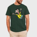 Camping Dream Bear Guitar, Women's T-Shirt