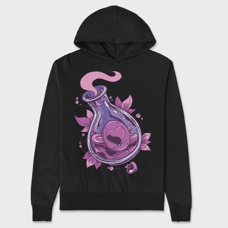 Love Potion, Unisex Men's Hoodie