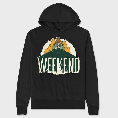 Weekend, Unisex Men's Hoodie