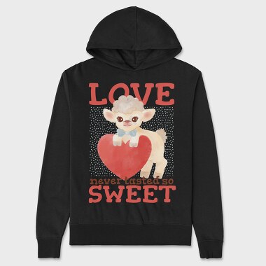 Love Sweet, Unisex Men's Hoodie