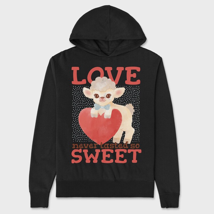 Love Sweet, Unisex Men's Hoodie
