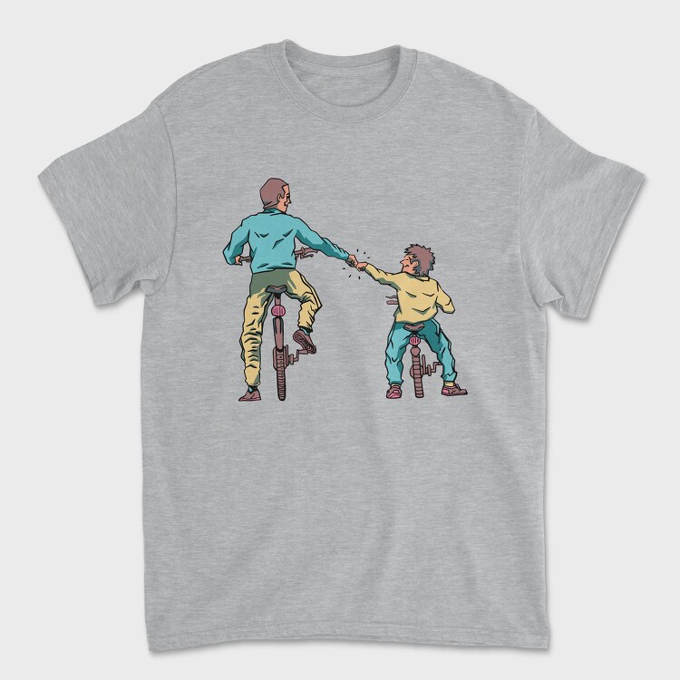 Camping Monochrome, Унисекс Мъжка Тениска