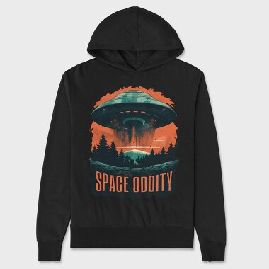 Space Oddity, Unisex Men's Hoodie