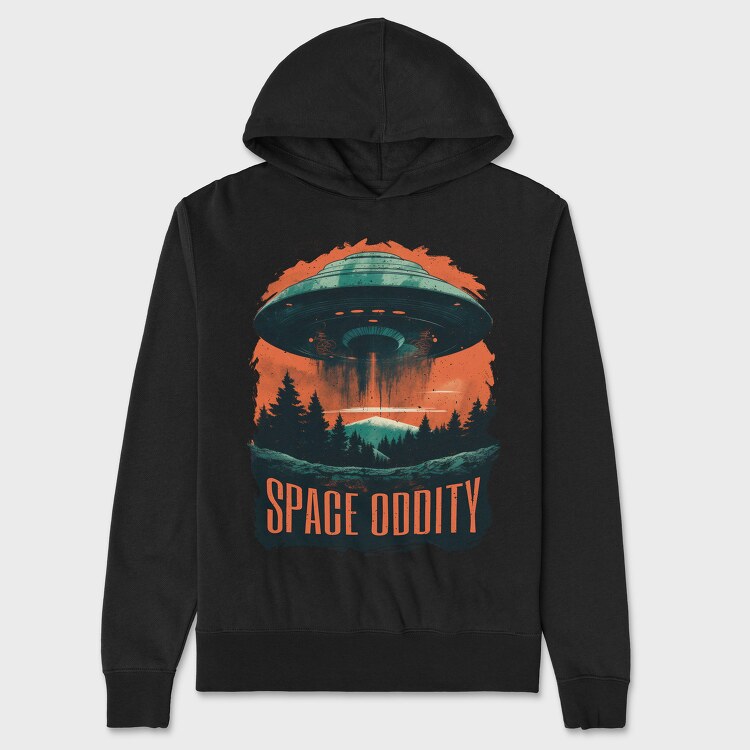 Space Oddity, Unisex Men's Hoodie