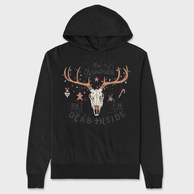 Deer Skull, Unisex Men's Hoodie