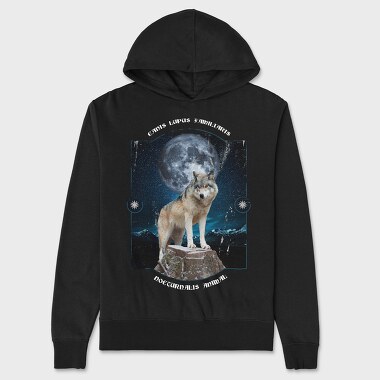 Canis Lupus Familiaris, Unisex Men's Hoodie