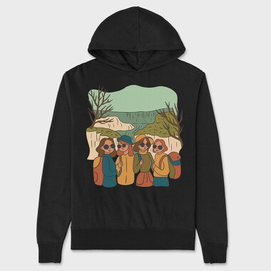 Women Travel, Unisex Men's Hoodie
