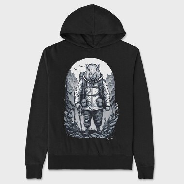 Capibara Nature, Unisex Men's Hoodie