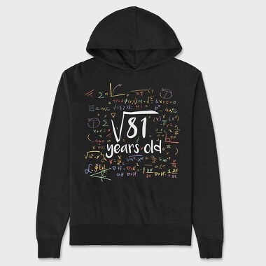Square Root, Unisex Men's Hoodie
