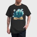 Squirrel in Nature Thumbs Up, Unisex Men's T-Shirt