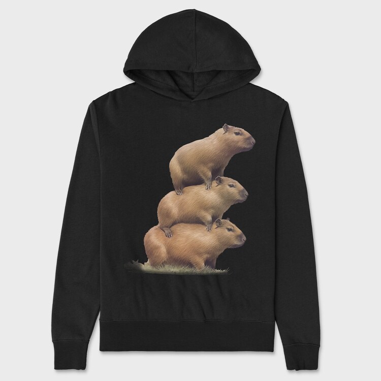 Capybara Tower, Унисекс Мъжко Суичър
