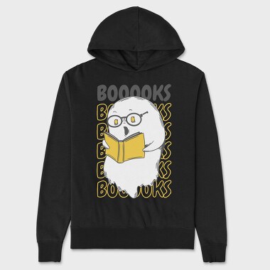 Yellow Book Ghost, Unisex Men's Hoodie