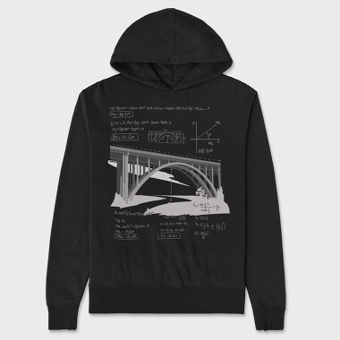 Mathbridge, Unisex Men's Hoodie