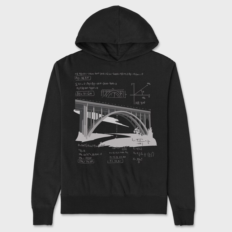 Mathbridge, Унисекс Мъжко Суичър