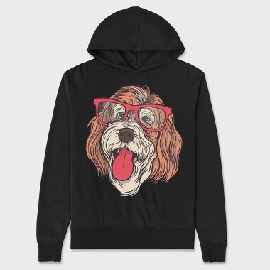 Dog Bernedoodle, Unisex Men's Hoodie