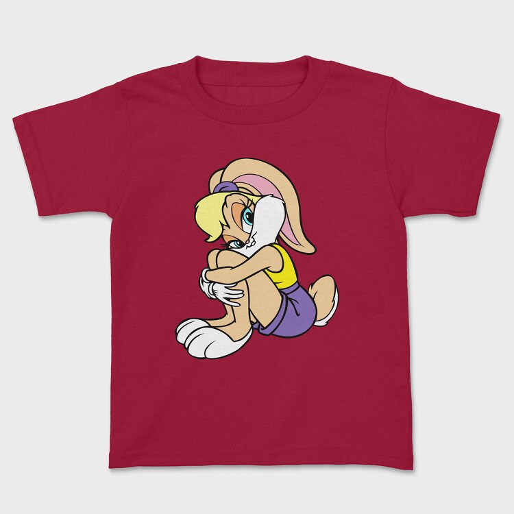 Dog Blindfold Portrait, Kids' T-Shirt