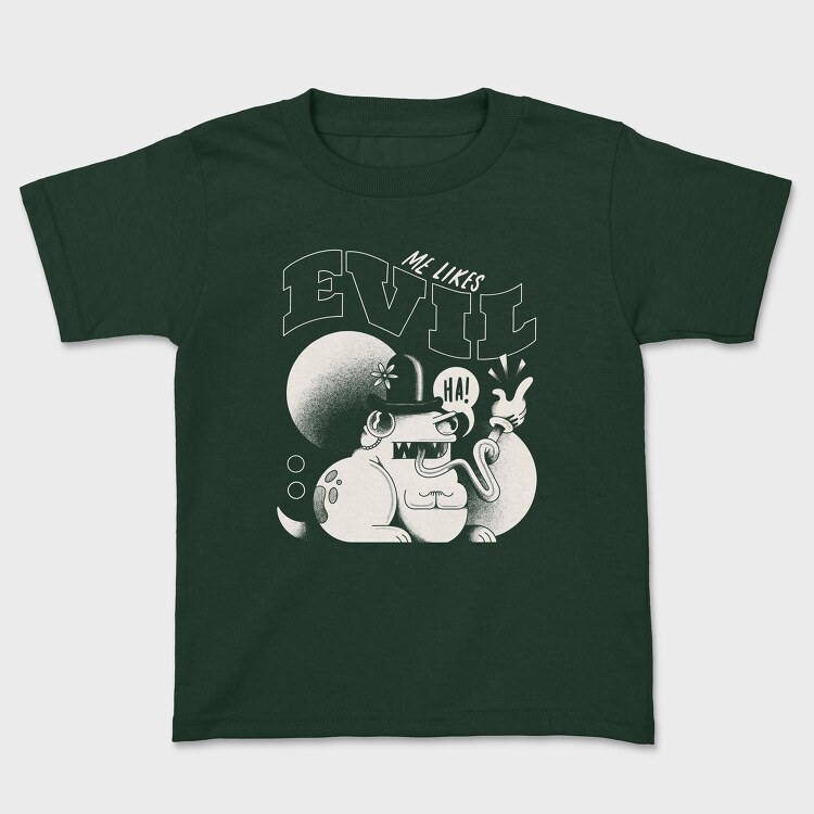 Skull drum, Kids' T-Shirt