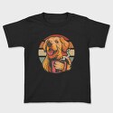 Beagle Sunset, Kids' T-Shirt