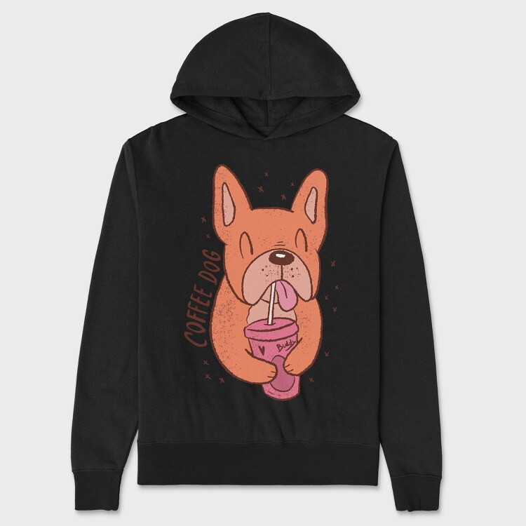 Coffee Dog, Унисекс Мъжко Суичър