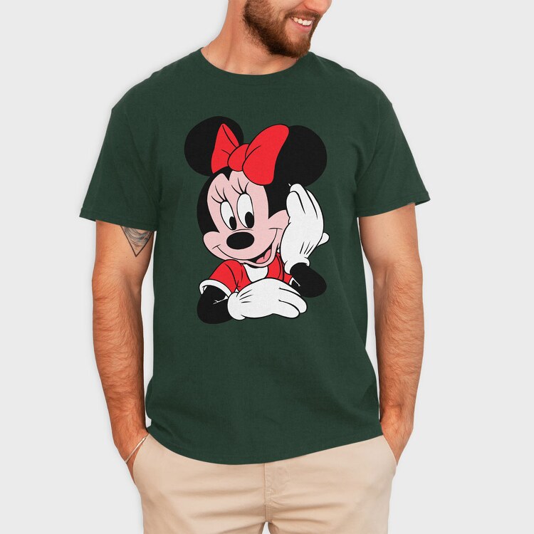 Dog Hollandse Herdershond Monochrome, Унисекс Мъжка Тениска