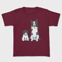 Dog Hollandse Herdershond Monochrome, Kids' T-Shirt
