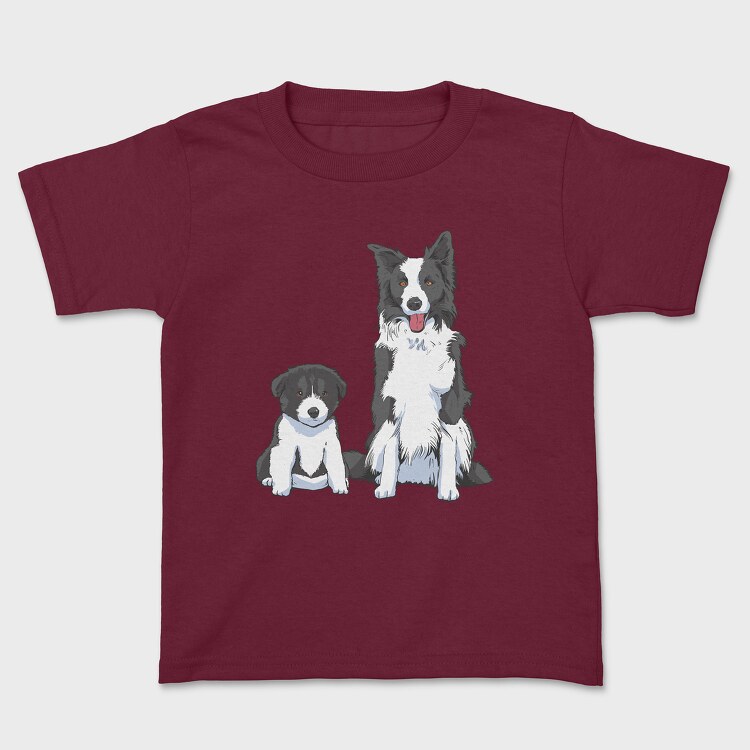 Dog Hollandse Herdershond Monochrome, Kids' T-Shirt