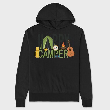 Happy Camper Elements, Unisex Men's Hoodie