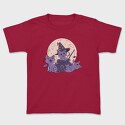 Mermaid Is Fishing, Kids' T-Shirt