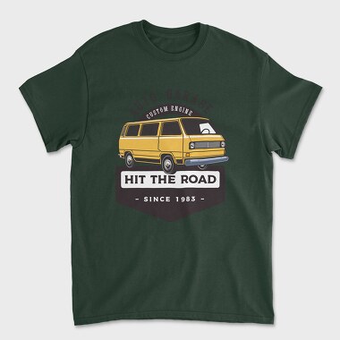 1985 VW Westie camper, Унисекс Мъжка Тениска