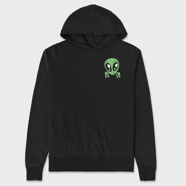 Alien Pocket, Unisex Men's Hoodie