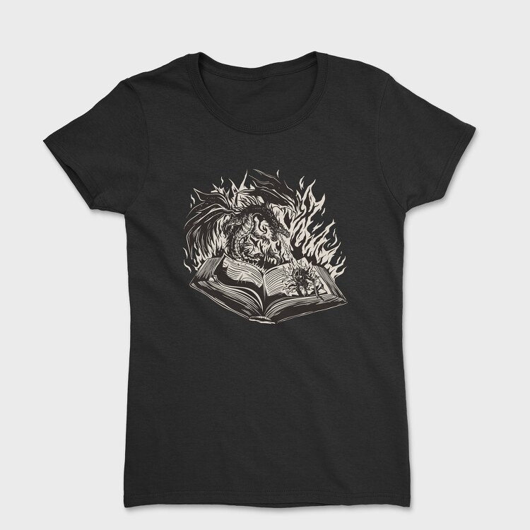 Dragon Book, Women's T-Shirt