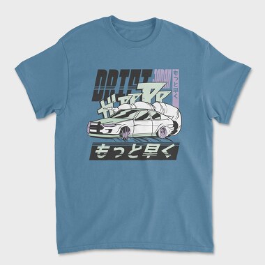 Унисекс Мъжка Тениска, Driftcar