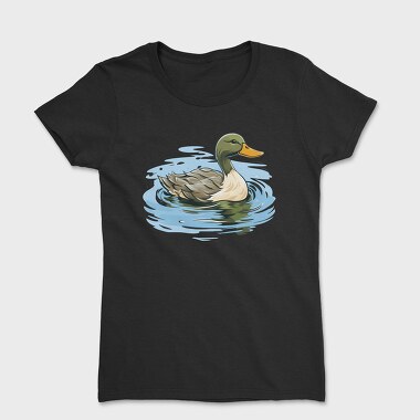Duck on Water, Women's T-Shirt