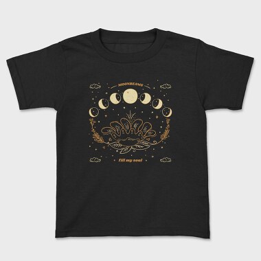 Moonbeams Fill My Soul, Kids' T-Shirt