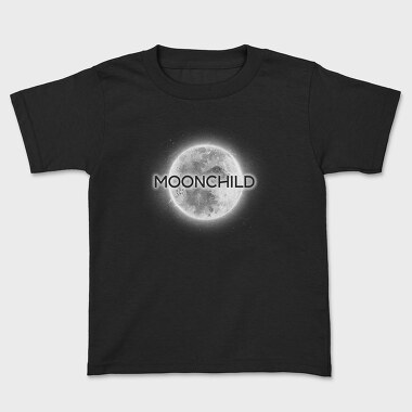 Moonchild Monochrme, Kids' T-Shirt