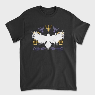 Raven Viking, Unisex Men's T-Shirt