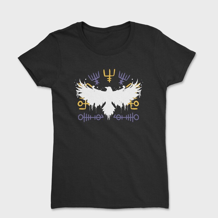 Raven Viking, Women's T-Shirt