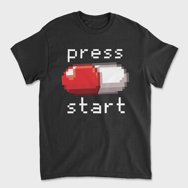 Red Pill Gamer, Unisex Men's T-Shirt