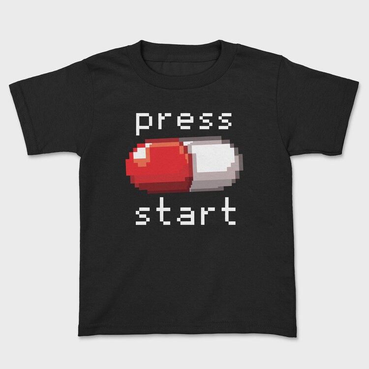 Red Pill Gamer, Kids' T-Shirt