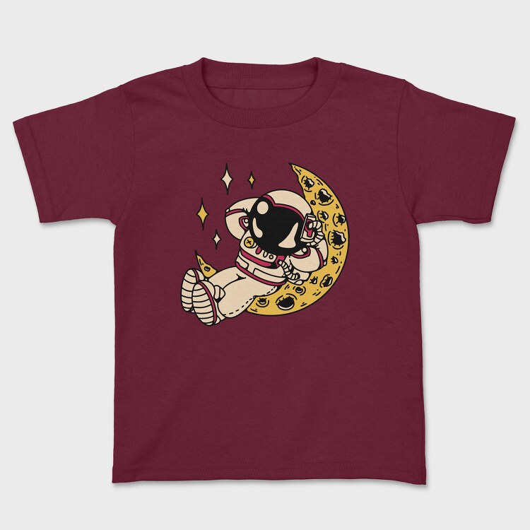 Resting Astronaut, Kids' T-Shirt