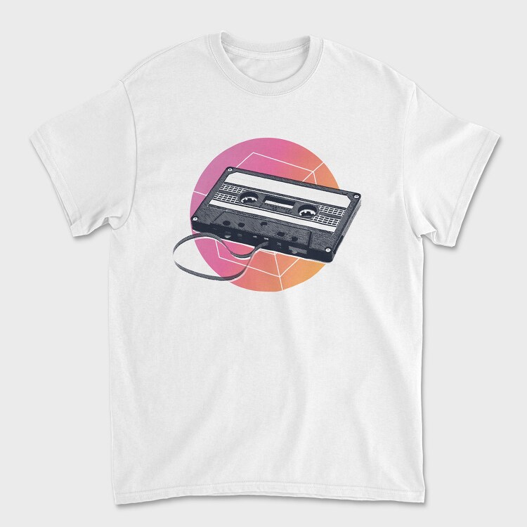 Retro Casstte, Unisex Men's T-Shirt