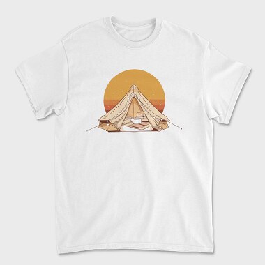 Retro Glamping, Unisex Men's T-Shirt