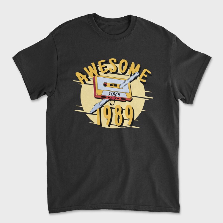 Retro Vintage, Унисекс Мъжка Тениска