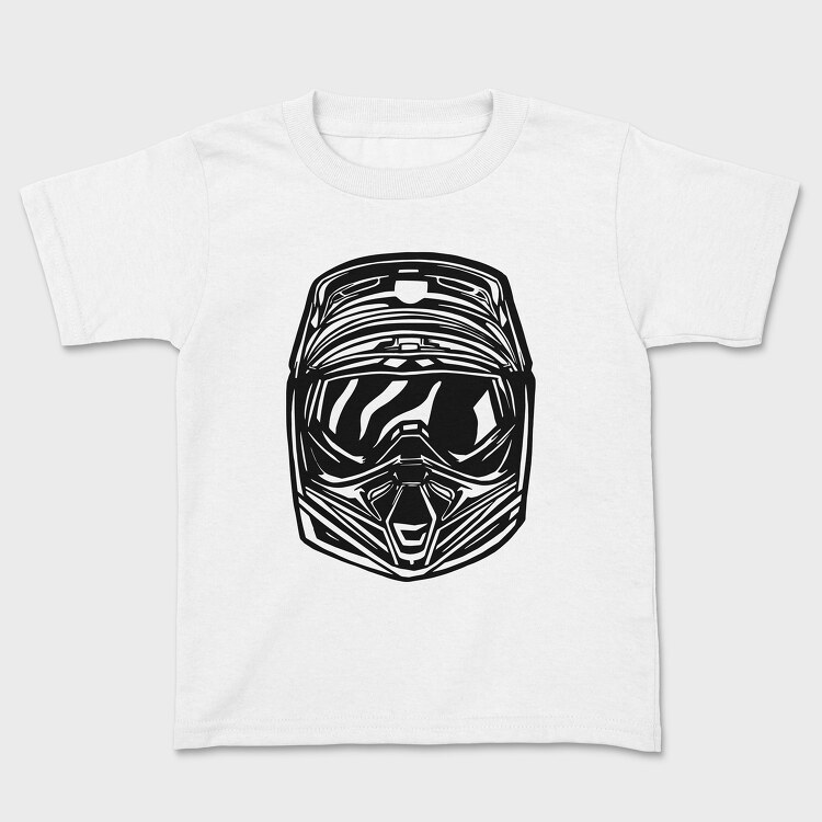 Motocross Helmet, Детска Тениска