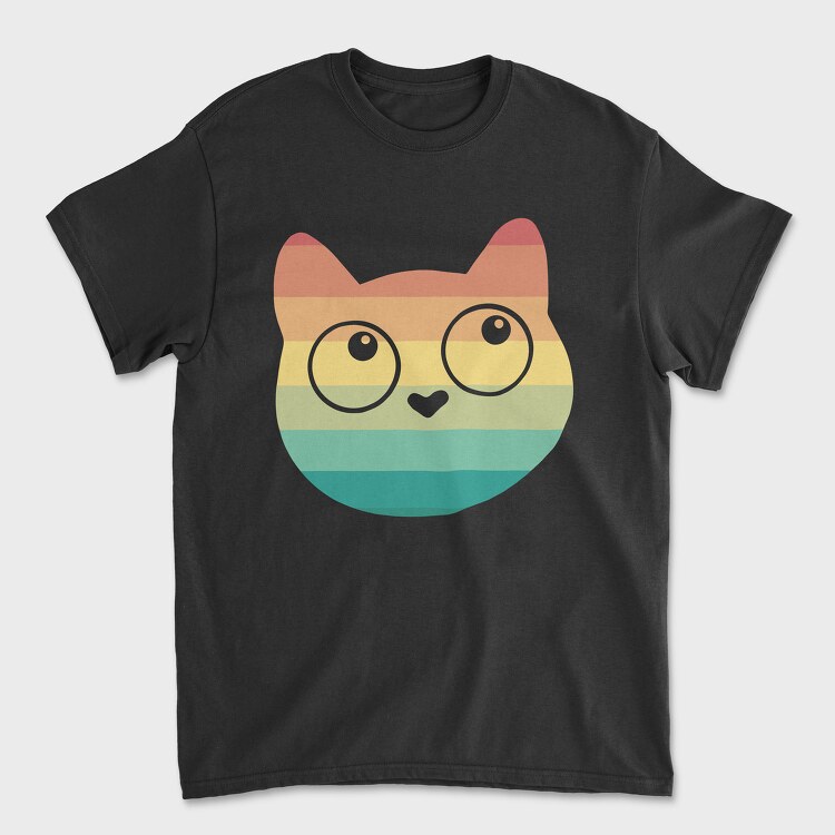 Retrocat, Unisex Men's T-Shirt