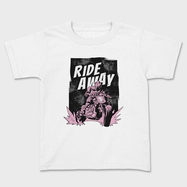 Ride Away, Kids' T-Shirt