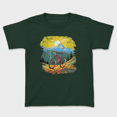 Mountain Bike Sun, Kids' T-Shirt