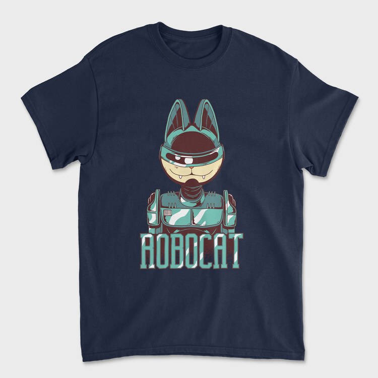 Robocat, Унисекс Мъжка Тениска