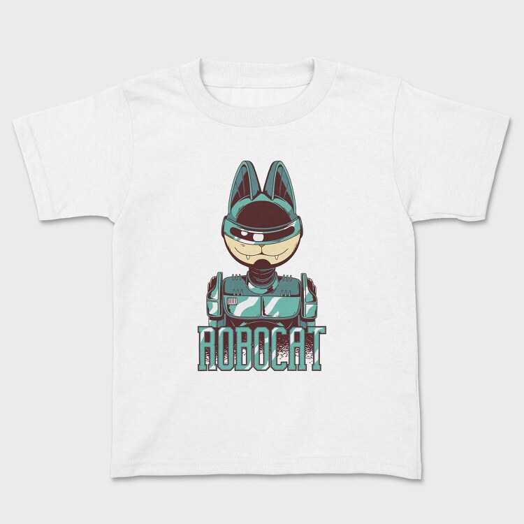 Robocat, Kids' T-Shirt