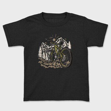Kids' T-Shirt, Mountain Bike